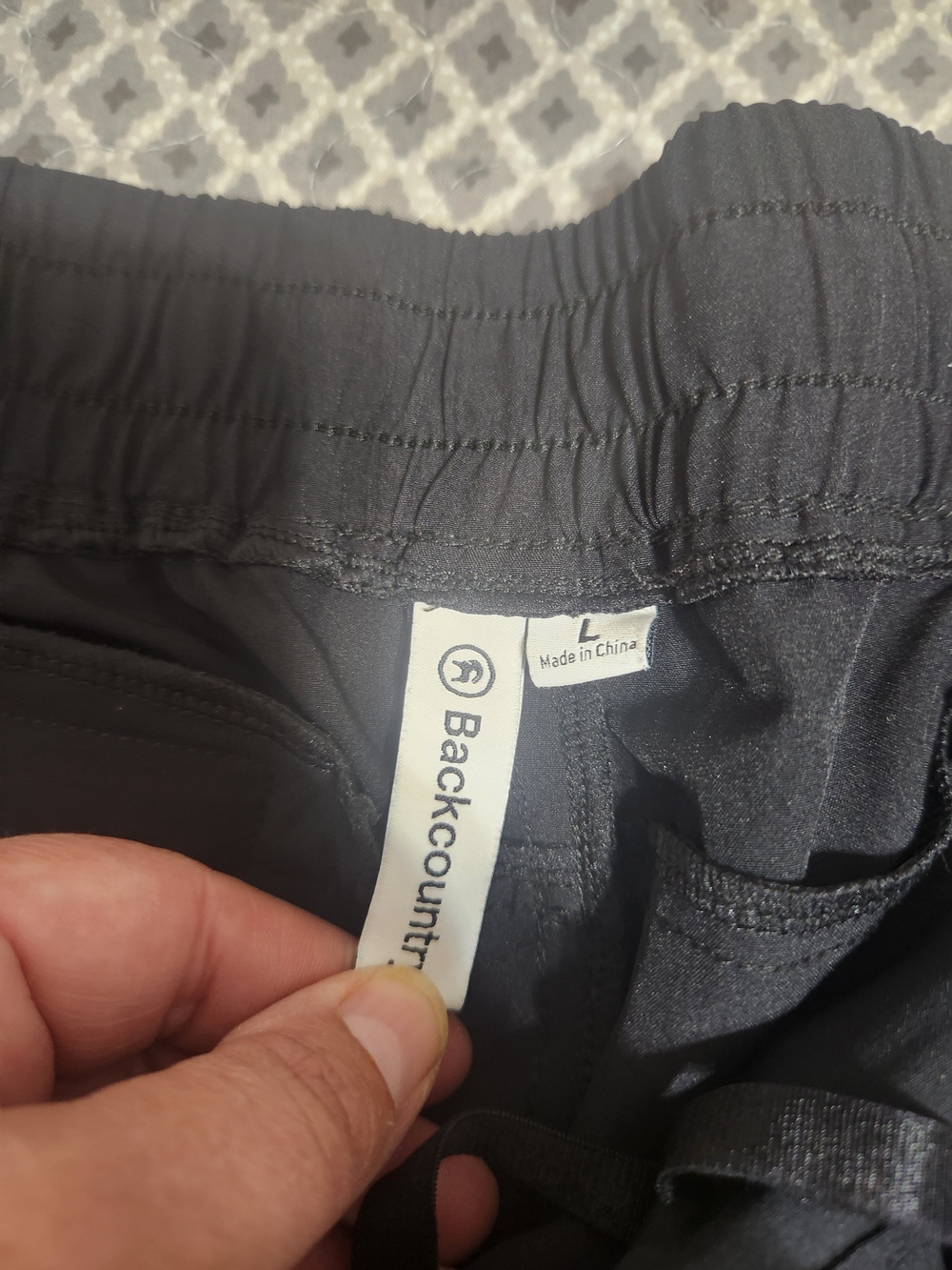 Backcoutry Black Athletic Pants
